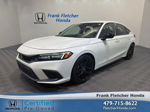Platinum White Pearl 2022 Honda Civic