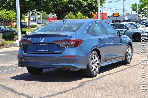 Blue Lagoon Pearl 2026 Honda Civic LX