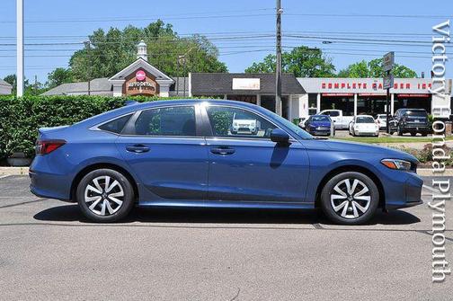 Blue Lagoon Pearl 2026 Honda Civic LX