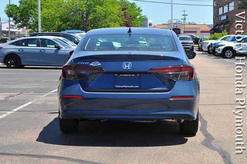 Blue Lagoon Pearl 2026 Honda Civic LX