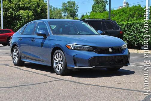 Blue Lagoon Pearl 2026 Honda Civic LX