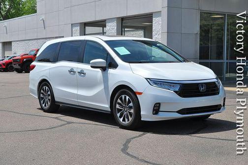 Platinum White Pearl 2022 Honda Odyssey EX-L