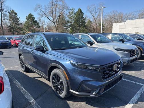 Canyon River Blue Metallic 2026 Honda CR-V Hybrid Sport AWD