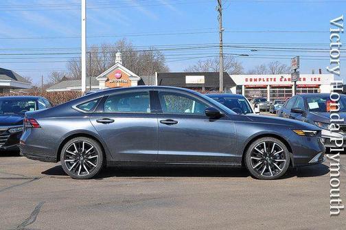 Meteorite Gray Metallic 2026 Honda Accord Hybrid Touring