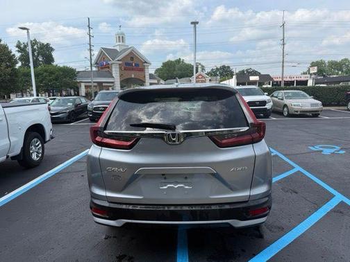 Silver 2021 Honda CR-V AWD EX-L