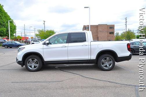 Platinum White Pearl 2023 Honda Ridgeline RTL
