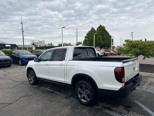 Platinum White Pearl 2023 Honda Ridgeline RTL