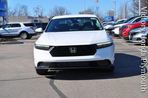 Platinum White Pearl 2026 Honda Accord LX 1.5T