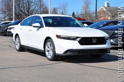 Platinum White Pearl 2026 Honda Accord LX 1.5T