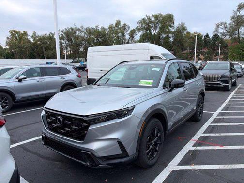 Solar Silver Metallic 2027 Honda CR-V Hybrid Sport-L AWD