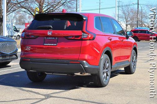 Radiant Red Metallic 2026 Honda CR-V EX-L AWD