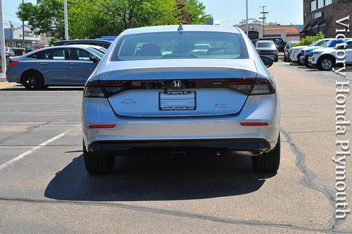 Solar Silver Metallic 2026 Honda Accord Hybrid Touring