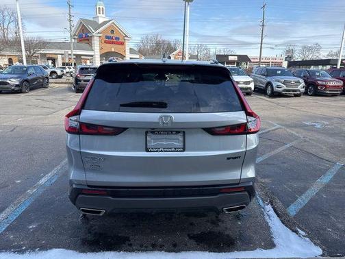 Lunar Silver Metallic 2023 Honda CR-V Hybrid Sport AWD