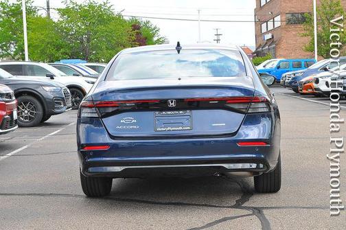 Canyon River Blue Metallic 2026 Honda Accord Hybrid EX-L