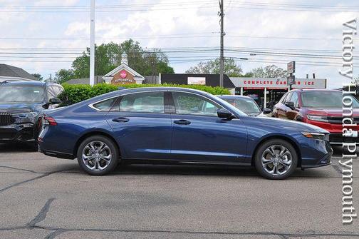 Canyon River Blue Metallic 2026 Honda Accord Hybrid EX-L
