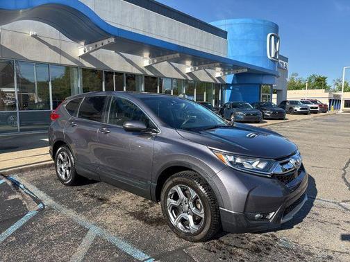 Modern Steel Metallic 2019 Honda CR-V EX
