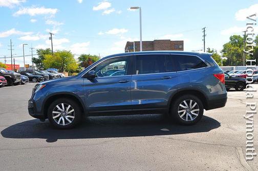 Steel Sapphire Metallic 2020 Honda Pilot AWD EX