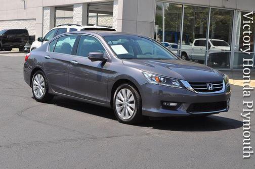 Modern Steel Metallic 2015 Honda Accord EX-L