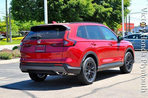 Radiant Red Metallic 2026 Honda CR-V Hybrid Sport-L AWD