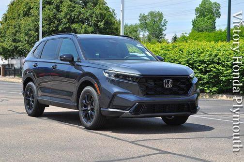 Meteorite Gray Metallic 2026 Honda CR-V Hybrid Sport-L AWD