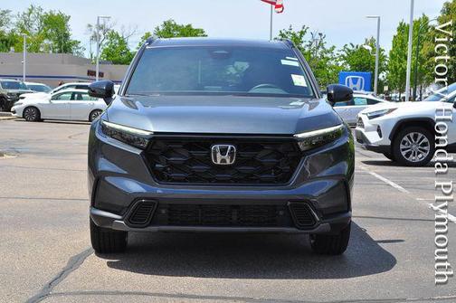 Meteorite Gray Metallic 2026 Honda CR-V Hybrid Sport-L AWD