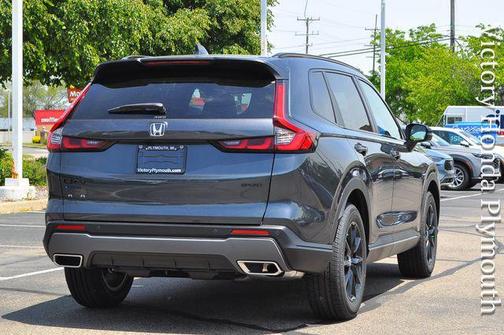 Meteorite Gray Metallic 2026 Honda CR-V Hybrid Sport-L AWD