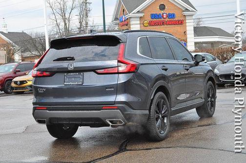 Blue 2024 Honda CR-V Hybrid Sport Touring AWD