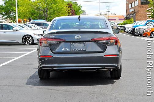 Meteorite Gray Metallic 2026 Honda Civic LX