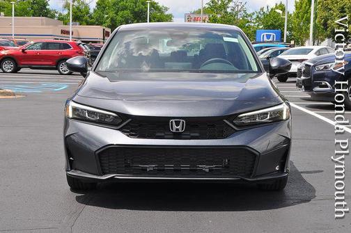 Meteorite Gray Metallic 2026 Honda Civic LX