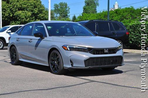 Urban Gray Pearl 2026 Honda Civic Sport