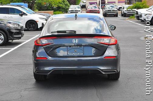Meteorite Gray Metallic 2026 Honda Civic Sport