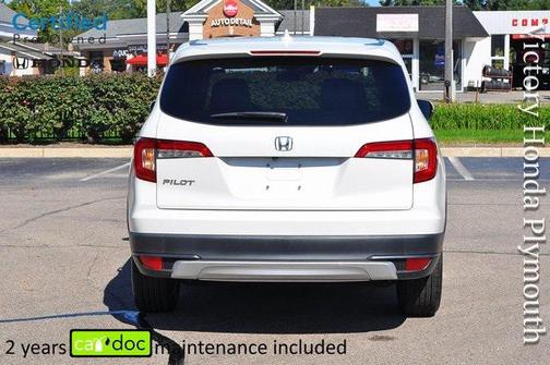 White Diamond Pearl 2019 Honda Pilot EX