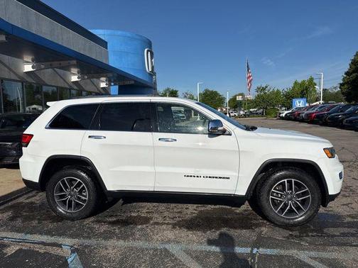 Bright White Clearcoat 2020 Jeep Grand Cherokee Limited