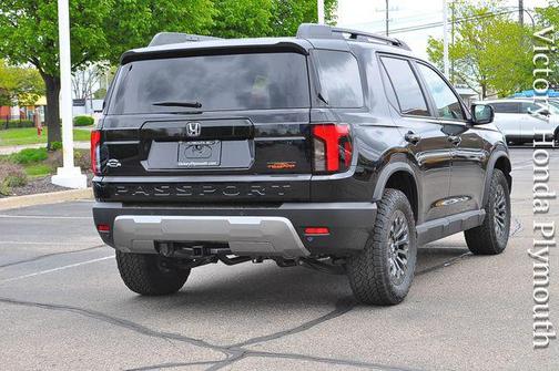 Crystal Black Pearl 2026 Honda Passport AWD TrailSport