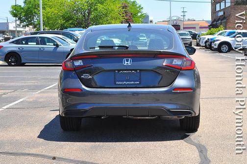 Meteorite Gray Metallic 2026 Honda Civic Sport