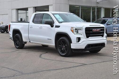 Summit White 2021 GMC Sierra 1500 Elevation