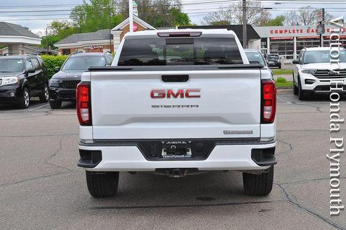 Summit White 2021 GMC Sierra 1500 Elevation