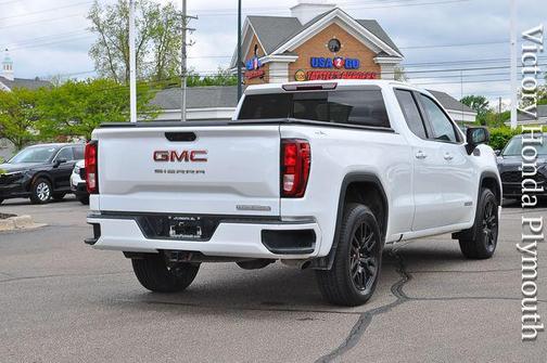 Summit White 2021 GMC Sierra 1500 Elevation
