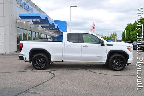 Summit White 2021 GMC Sierra 1500 Elevation