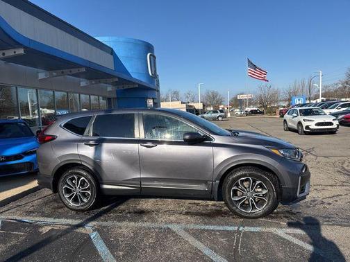 Modern Steel Metallic 2021 Honda CR-V AWD EX-L