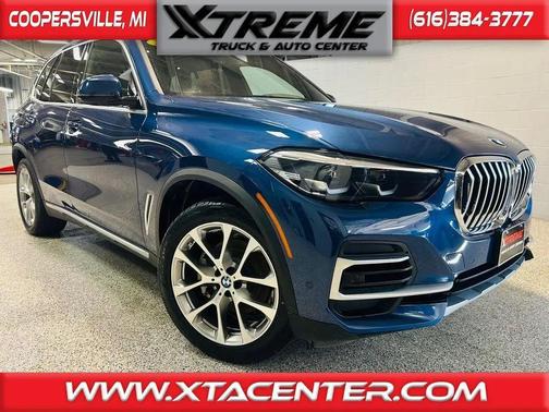 Phytonic Blue Metallic 2022 BMW X5 xDrive40i