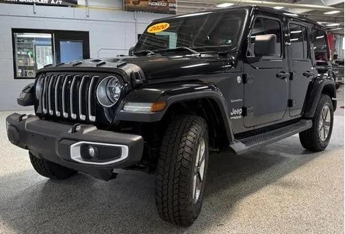 Black 2020 Jeep Wrangler Unlimited Sahara