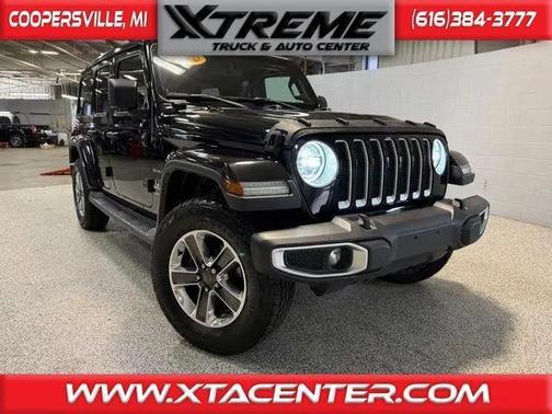 Black 2020 Jeep Wrangler Unlimited Sahara