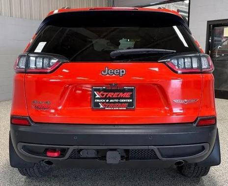 Spitfire Orange 2021 Jeep Cherokee Trailhawk Elite