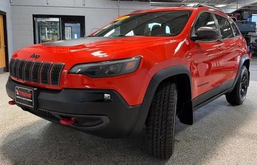 Spitfire Orange 2021 Jeep Cherokee Trailhawk Elite