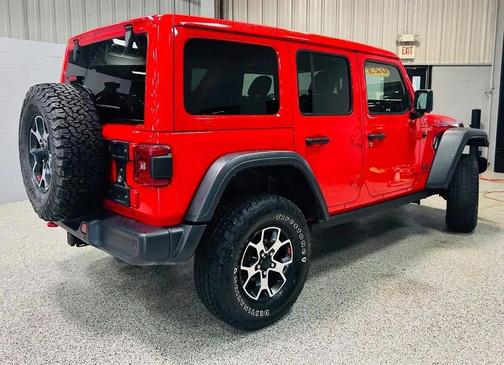 Red 2023 Jeep Wrangler Rubicon