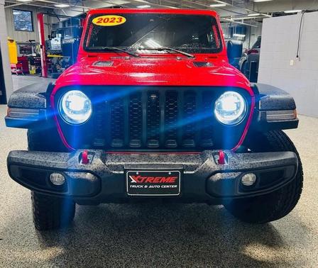 Red 2023 Jeep Wrangler Rubicon