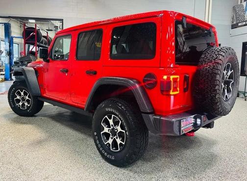 Red 2023 Jeep Wrangler Rubicon