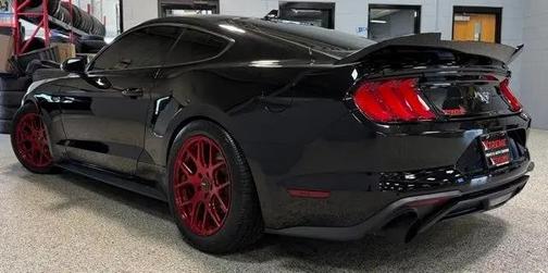 Shadow Black 2021 Ford Mustang EcoBoost
