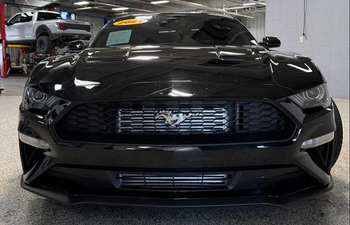 Shadow Black 2021 Ford Mustang EcoBoost